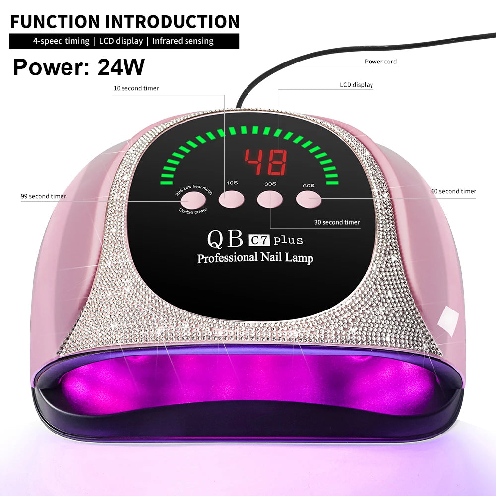 Professional UV/LED Nail Polish Curing