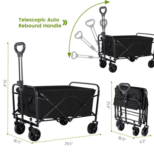 Heavy Duty Foldable, Portable Wagon