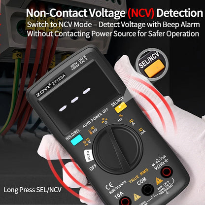 Fully-Auto Pocket Digital Smart Multimeter Tool