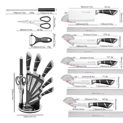Stainless Steel Kitchen Knife Set