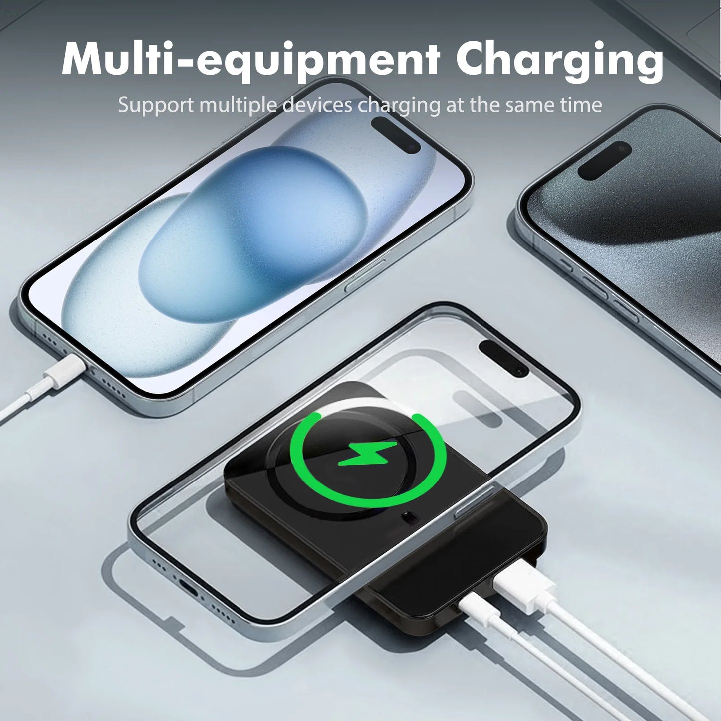 Magnetic 10000mAh Portable Fast Charger