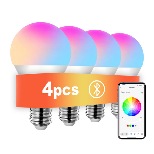 Color Changing Dimmable Bulbs with Music Sync