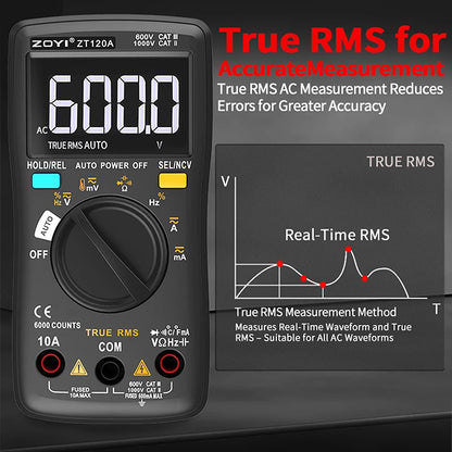 Fully-Auto Pocket Digital Smart Multimeter Tool