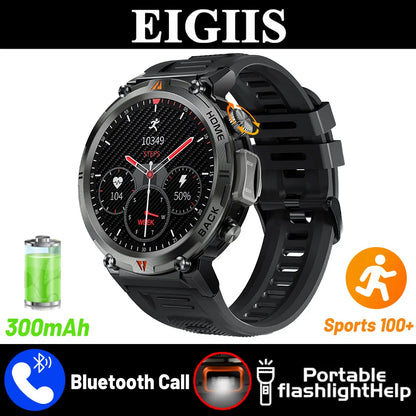 Bluetooth Smartwatch Touch Screen Health Monitor