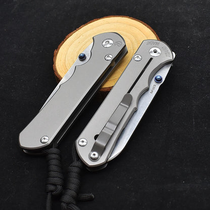 Chris Reeve CR S35VN Titanium  Knife  EDC