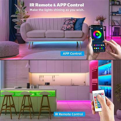 WIFI LED strip, strip music synchronous color change