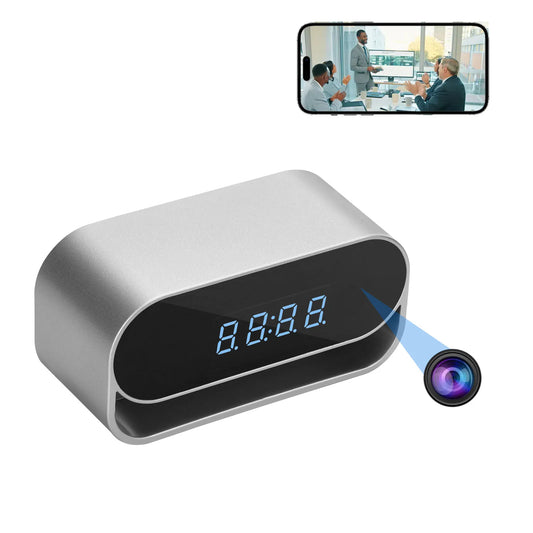 Camera Clock Covert Surveillance Camera Motion Detection