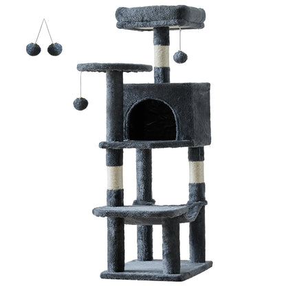 Cat Climbing Tower Indoor Play Sleep