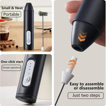 Electric Coffee Frother And Milk Whisk