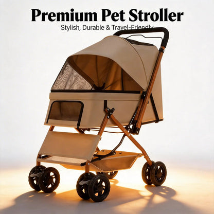 Pet Cart for Small Medium Dogs Cats