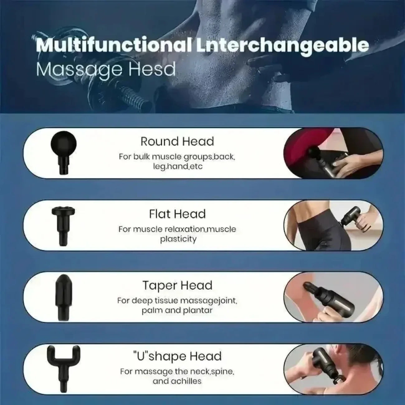 Mini USB Massage Gun – Portable