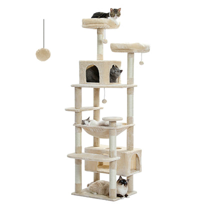Cat Tree Tower Indoor Scratching Posts Spacious