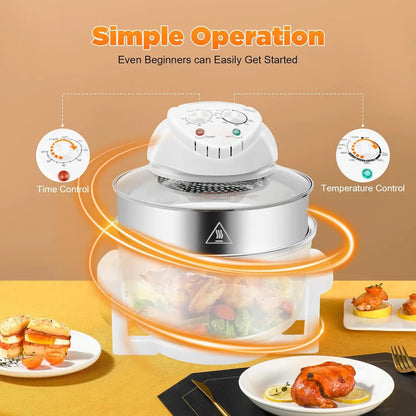 Turbo Air Fryer 18 QT Large Capacity