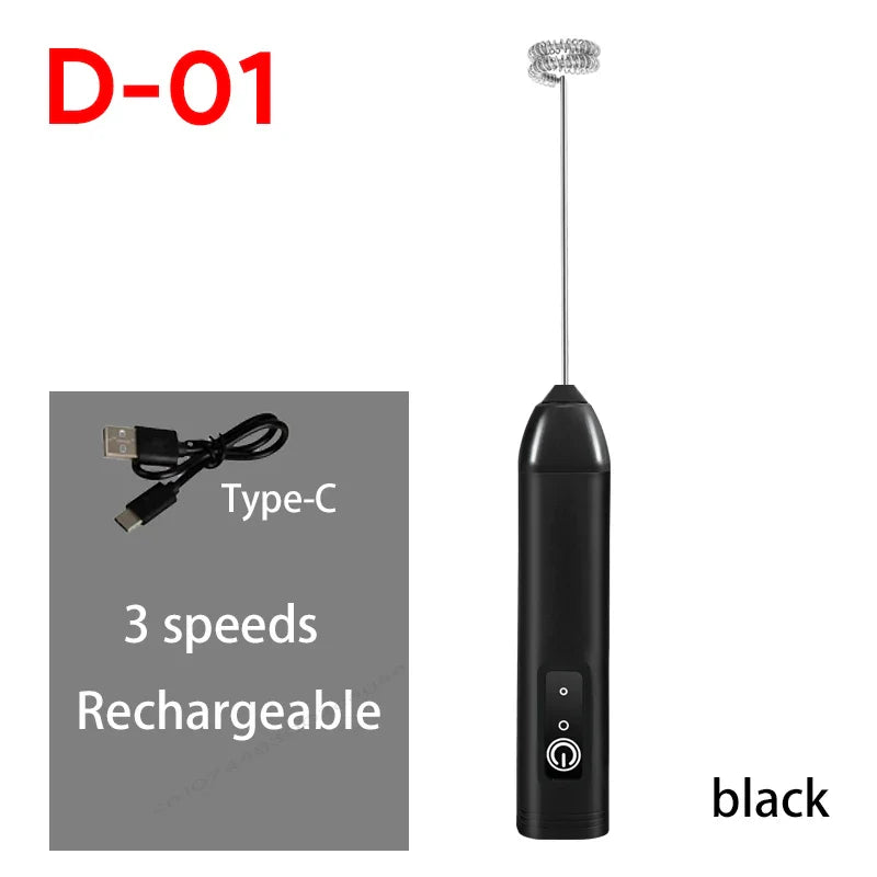 Electric Coffee Frother And Milk Whisk