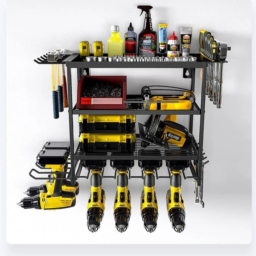 Power Tool Organizer Storage Rack