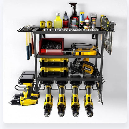 Power Tool Organizer Storage Rack
