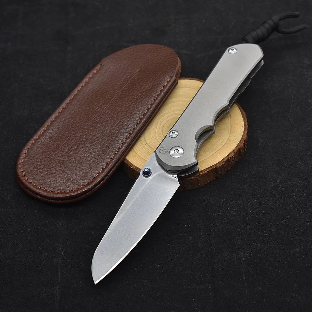 Chris Reeve CR S35VN Titanium  Knife  EDC