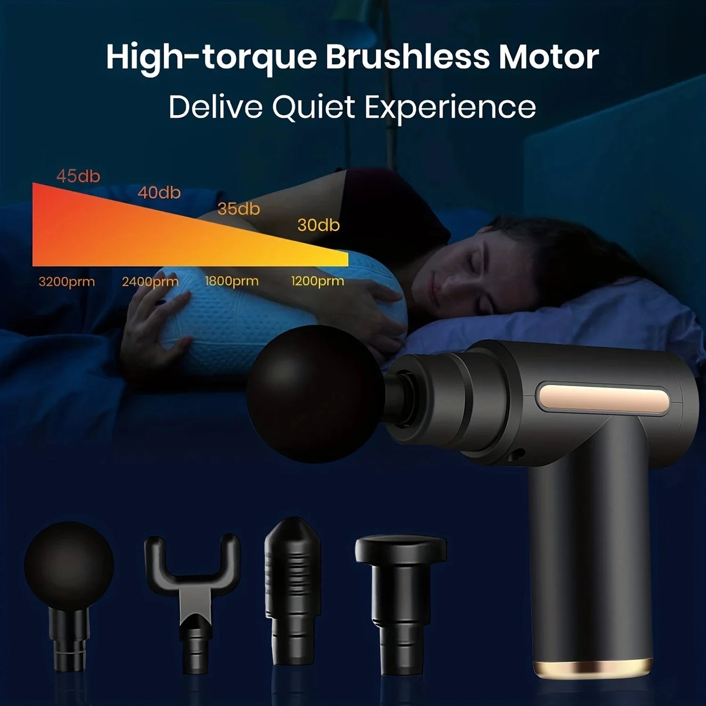 Massage Gun Electric Massager Body Relaxation