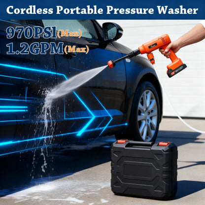Power Blaster High Pressure Washer Cordless Electric