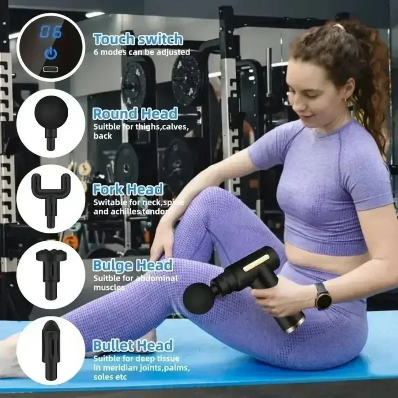 Mini USB Massage Gun – Portable