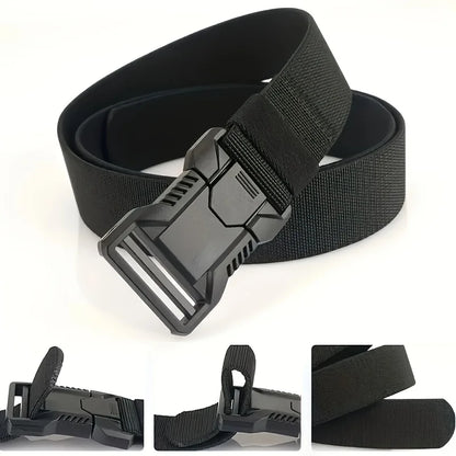 Men's multi-purpose belt with quick release buckle