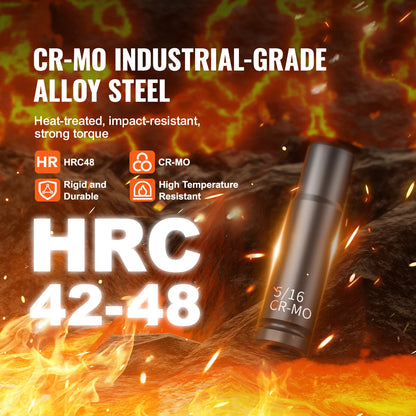 Impact Drive Deep & Shallow Socket Set