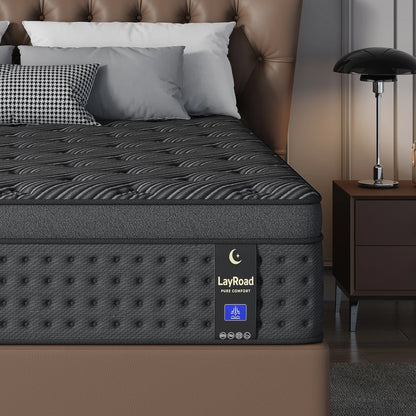 Memory Foam Spring Mattress Firmness Pressure Relief