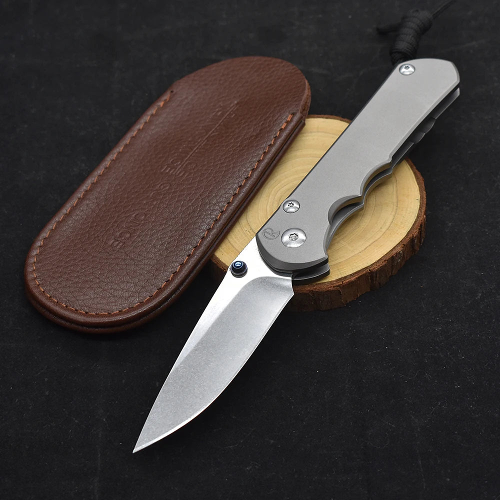 Chris Reeve CR S35VN Titanium  Knife  EDC
