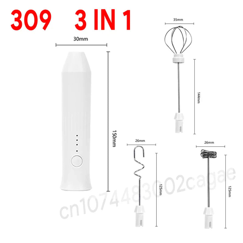 Electric Coffee Frother And Milk Whisk