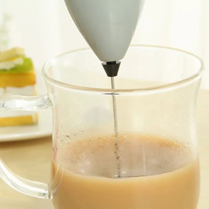 Electric Milk Frother Drink Mixer & Egg Beater