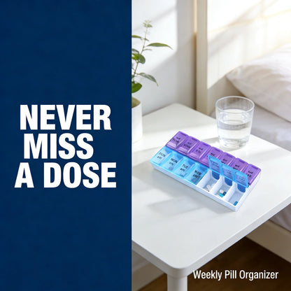Daily Pill Reminder Box 7 Slots