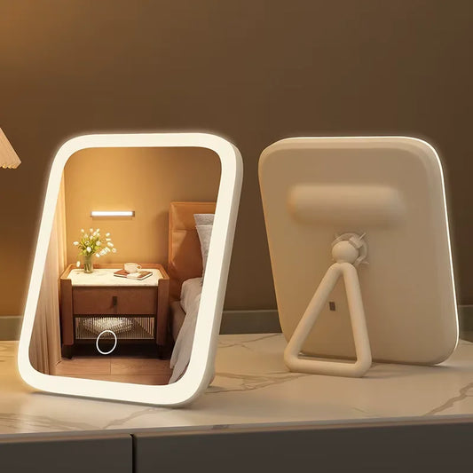 LED Smart Desktop Lighted  Mirror