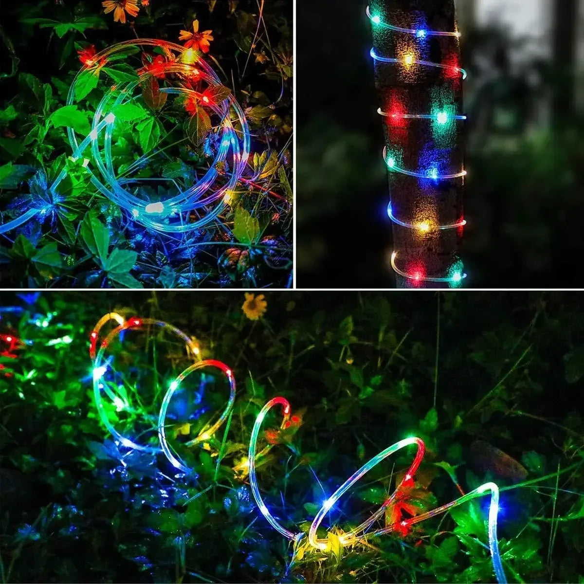 Solar Strip Tube Fairy Light String