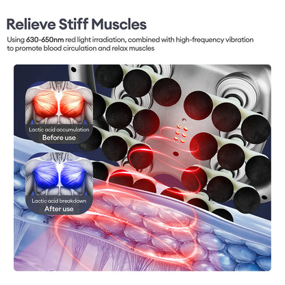 24-Head High Frequency Vibration Body Massage