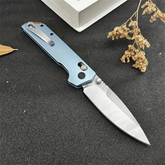 Aluminum Folding Knife with D2 Steel Blade
