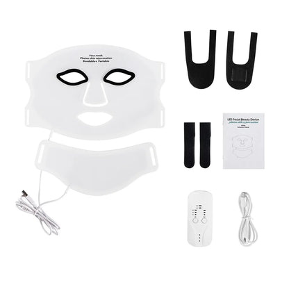 Silicone LED Face Mask  Infrared Therapy