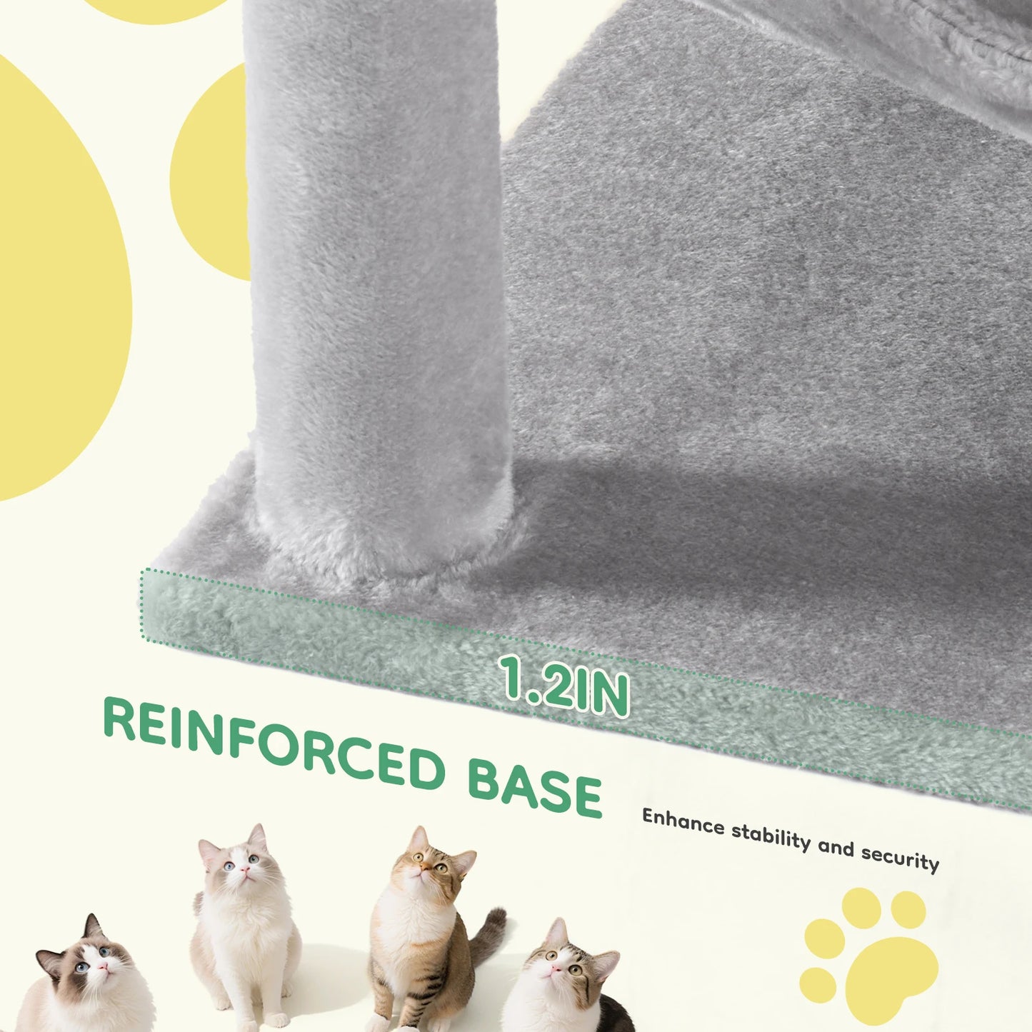 Cat Climbing Tower Indoor Play Sleep