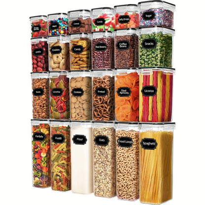 24 Piece Airtight Food Storage Containers BPA-Free