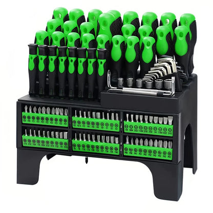 100pcs Screwdriver Set With Plastic Holder