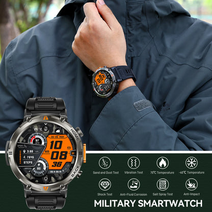 Bluetooth Smartwatch Touch Screen Health Monitor