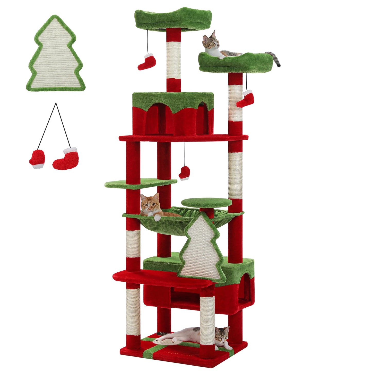 Cat Tree Tower Indoor Scratching Posts Spacious