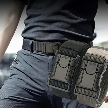 Men's multi-purpose belt with quick release buckle