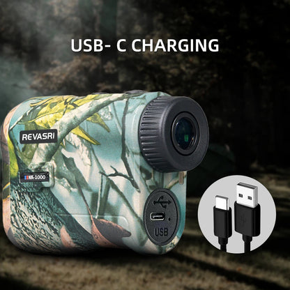 6x 1000M Laser Rangefinder Monocular