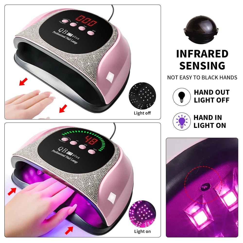 Professional UV/LED Nail Polish Curing