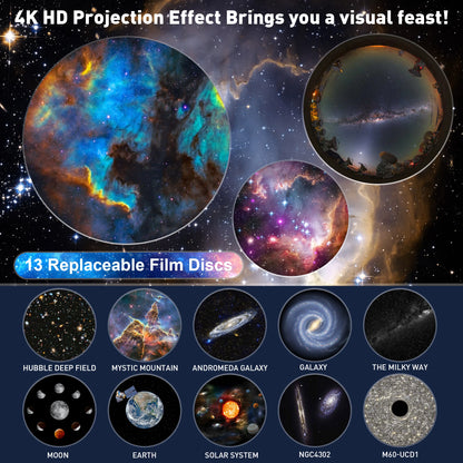 Planetarium Star Projector Realistic Night Light