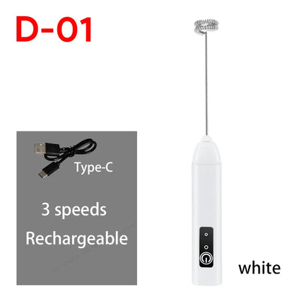 Electric Coffee Frother And Milk Whisk