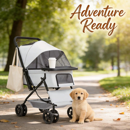 Pet Cart for Small Medium Dogs Cats