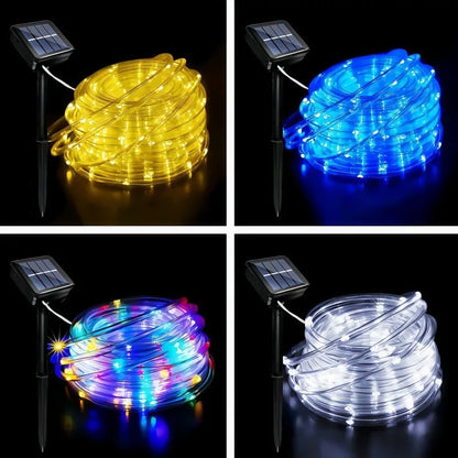 Solar Strip Tube Fairy Light String