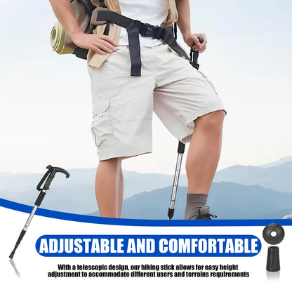 Hiking Sticks Walking Trekking Poles Mountaineering