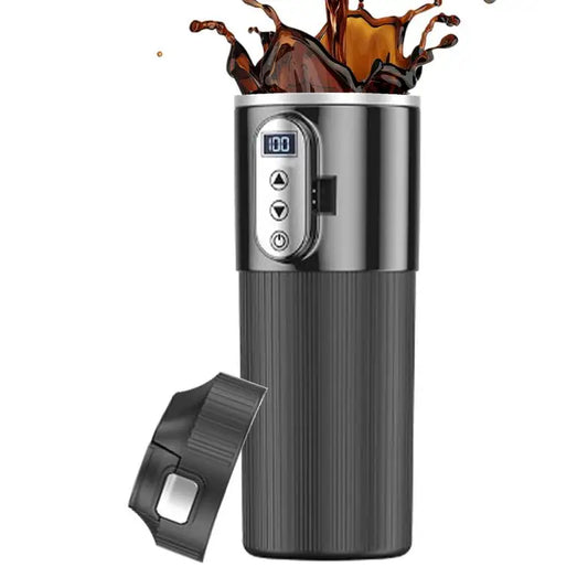 Heated Coffee Mug 12/24V Stainless Steel
